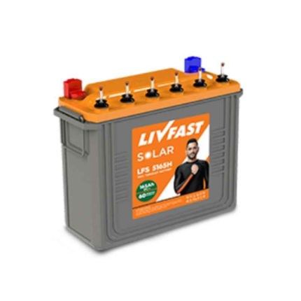 The battery features advanced technology for optimal performance, with a durable construction that is designed to withstand tough environmental conditions. It is maintenance-free and designed to provide reliable and consistent power supply for solar energy systems. With its sleek design and high performance, the Livfast 165Ah Solar Battery is a dependable choice for solar power storage needs.