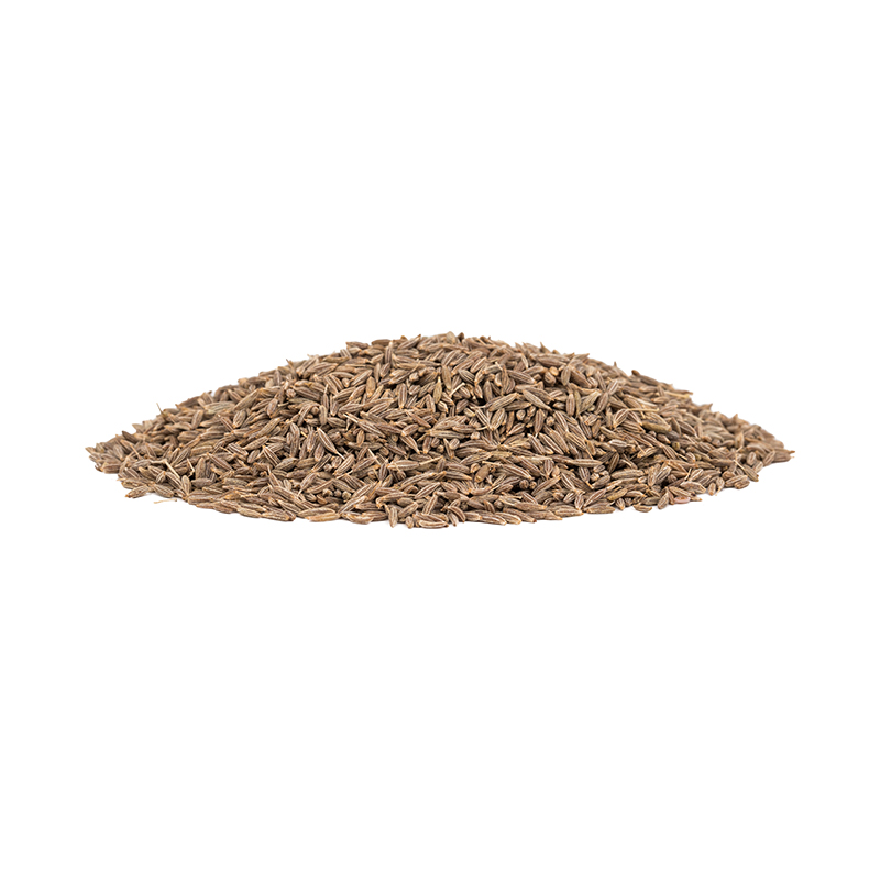pile-dried-cumin-seeds Cumin seeds, commonly used in Indian and Middle Eastern cuisine for its warm and earthy flavor.