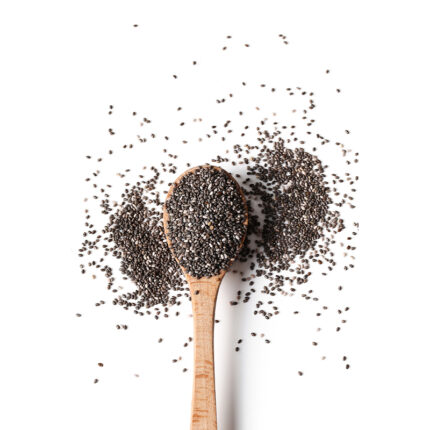 Poppy seeds, commonly used as a spice and garnish in baking and cooking, known for their small size and nutty flavor.