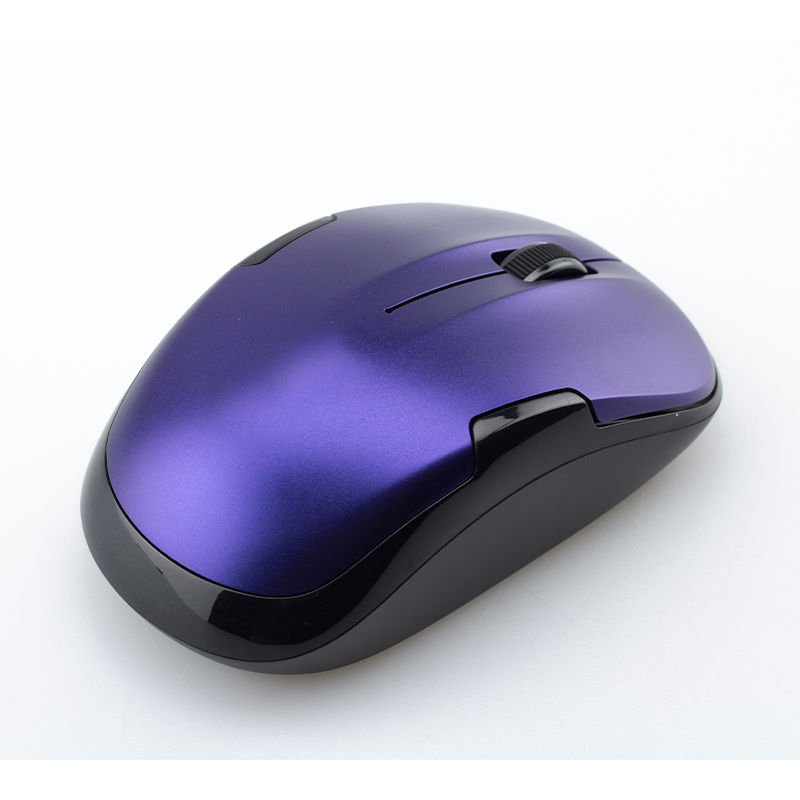 Computer mouse The mouse may have a curved or ergonomic design and typically includes left and right buttons, as well as a scroll wheel in the middle
