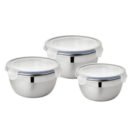 The Euro lid provides an airtight and leak-proof seal, ensuring the freshness and longevity of the stored items.