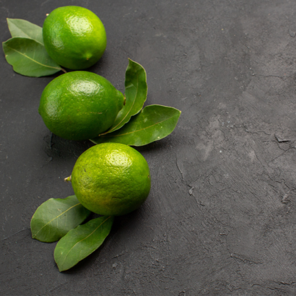 Kaffir Lime Leaves on a white background. Kaffir Lime Leaves are a fragrant, flavorful leaf that is commonly used in Thai, Cambodian, and Indonesian cuisine. They are dark green, glossy, and have a unique, citrusy aroma. Kaffir Lime Leaves are used in soups, curries, and stir-fries to add flavor and aroma. They are also used in traditional medicine for their various health benefits, including reducing inflammation and promoting digestion.