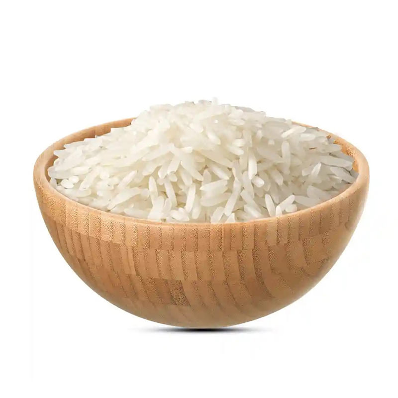 Parmal The image may show a bowl of cooked Parmal rice or a pile of uncooked rice grains. Parmal rice is known for its versatility and adaptability in various culinary preparations.