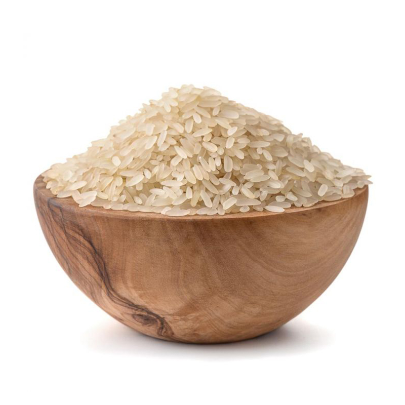 Ponni The grains of Ponni rice are medium in length and have a white color. The image may show a bowl of cooked Ponni rice or a pile of uncooked rice grains. Ponni rice is known for its soft and silky texture when cooked, with grains that remain separate.