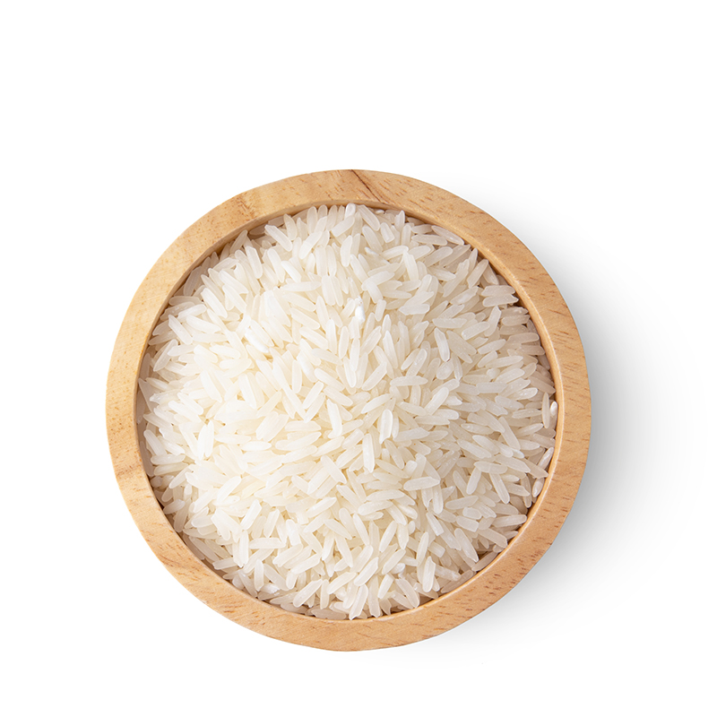 White Rice The image may show a bowl of cooked white rice or a pile of uncooked rice grains. White rice is the most processed form of rice, where the husk, bran, and germ are removed, resulting in a polished appearance.