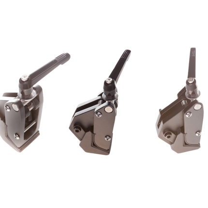 Bench vises are commonly attached to workbenches and are used in woodworking, metalworking, and other manufacturing processes that require stability and precision.