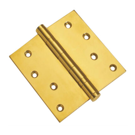 Hinges with flat cap and stainless steel pin: 2-bearing hinges with a sleek flat cap design and a stainless steel pin, providing a seamless and durable solution for your door hardware needs.