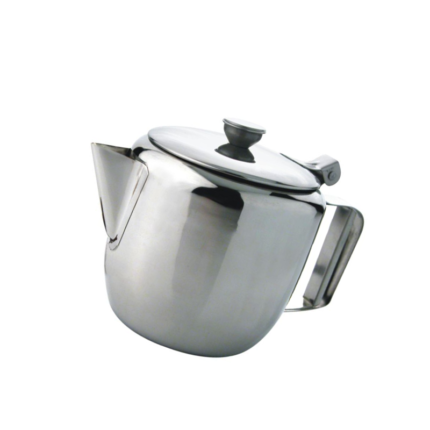 This tea pot is typically made of ceramic or porcelain and features a round body resembling an apple, complete with a lid and a spout.