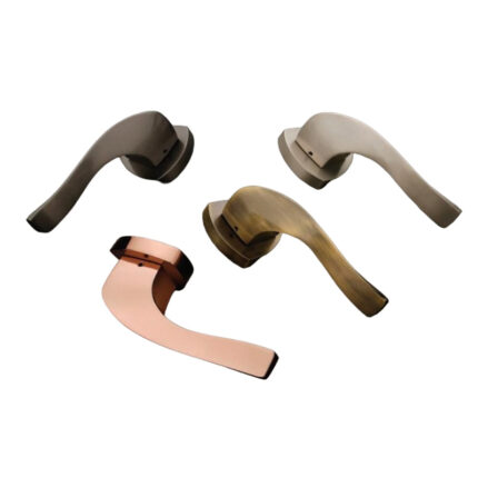 A high-quality brass door handle with an elegant design, combining durability and style to enhance the look and functionality of your doors.
