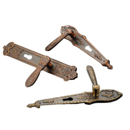 A premium hardware accessory designed for doors. Made from high-quality brass, this handle is durable and built to last.