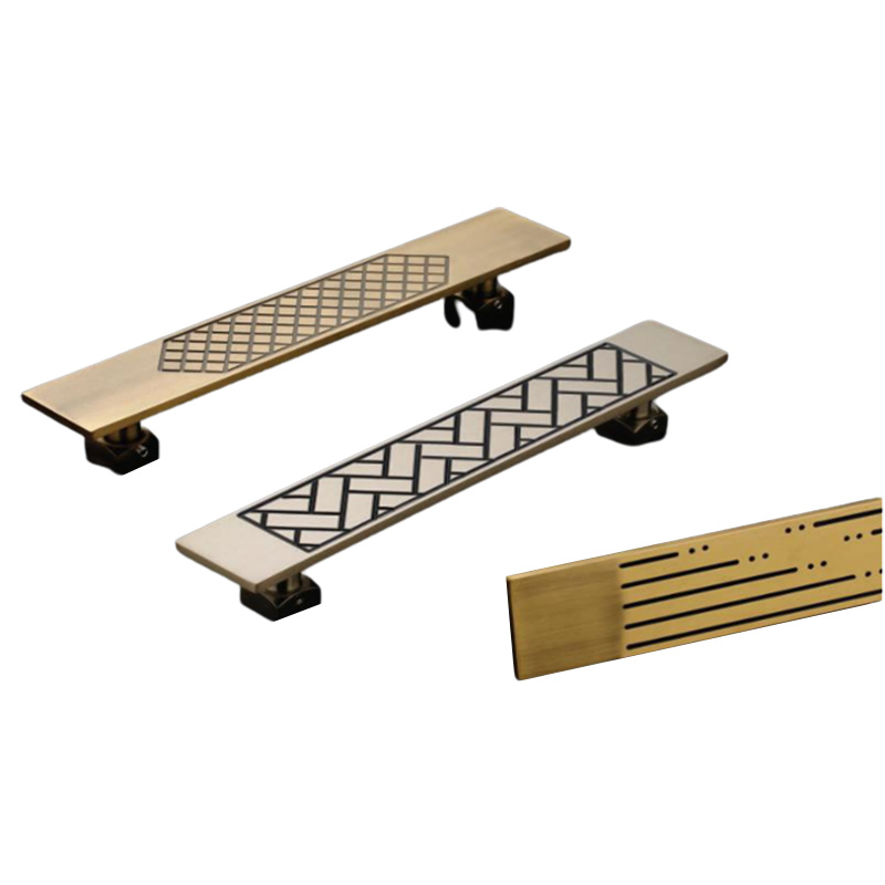 Brass PULL HANDLE-151 Stylish and functional hardware accessory designed to enhance the appearance of doors, cabinets, or drawers.