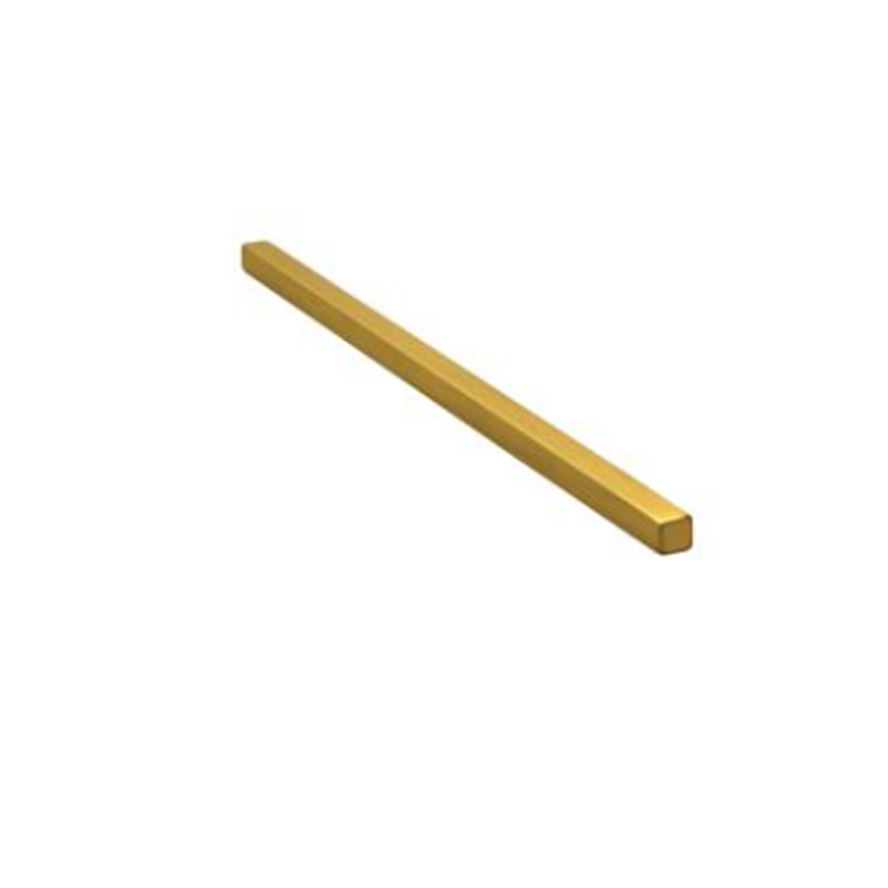 BI-008 Brass Square Inlay BI-008 Brass Square Inlay, a decorative hardware component made of brass in a square shape, designed to add a touch of elegance and style to furniture or woodworking projects.
