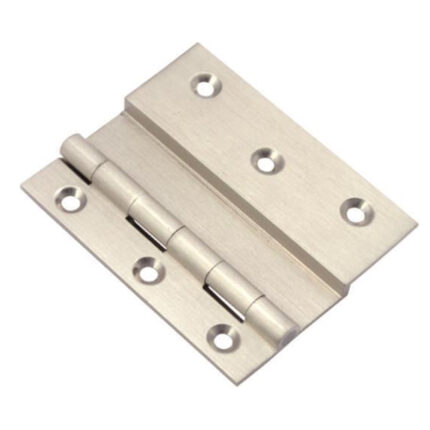 A single L hinge designed for sturdy door operation. The BR-160 design features a durable construction for long-lasting performance.