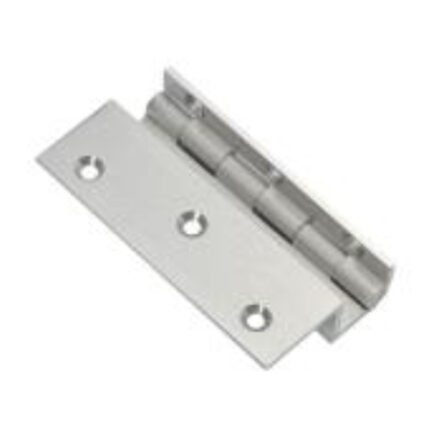 A set of two L hinges with a locking mechanism, designed for secure door operation at a 90° angle. The BR-160L design features a sturdy construction for reliable performance and enhanced security.