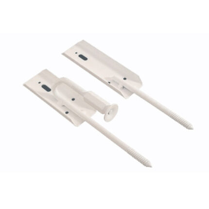The candle holder features a cylindrical shape with a wide base and a narrow top opening.