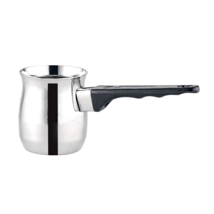 This coffee warmer features a built-in handle for easy transportation and safe handling