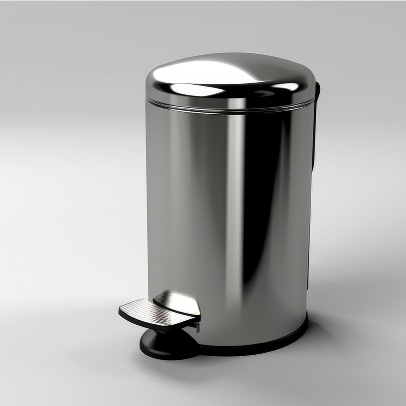 Dust bin It is typically made of durable materials such as plastic or metal and features a lid or cover to contain the waste and prevent odors.