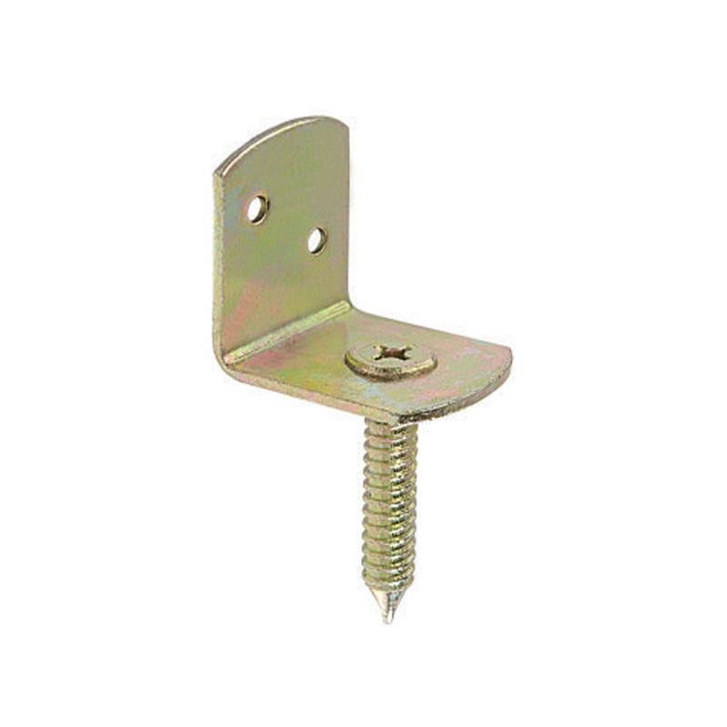 FENCE-PANEL-SECURITY-BRACKET The bracket is made of durable metal and is specifically designed to reinforce fence panels. It features a sturdy construction with multiple attachment points for secure installation.