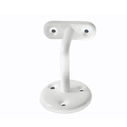 andrail shelf brackets for stylish and functional support. The brackets are made of sturdy metal and are specifically designed to support handrail shelves.