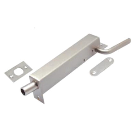 : A stainless steel tower bolt used for securing doors, gates, or other similar applications. It is durable, corrosion-resistant, and features a sleek design. The SS Kent TB provides a reliable locking mechanism to ensure the security of the enclosed area.
