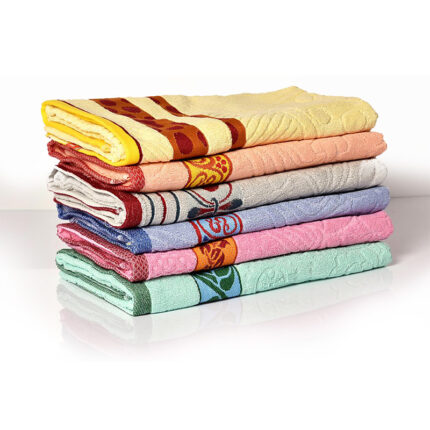 Smarty are the jacquard designed towels with exclusive edge border designs. These attractive towels offer greater towel experience with enhanced absorbing properties.